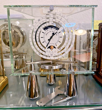 Zz Jaeger LeCoultre ATMOS Uhr Du Millenaire + OVP, Handbuch; Stellwerkzeuge