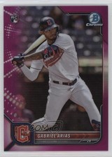 2022 Bowman Chrome Fuchsia Refractor /299 Gabriel Arias #7 05gv