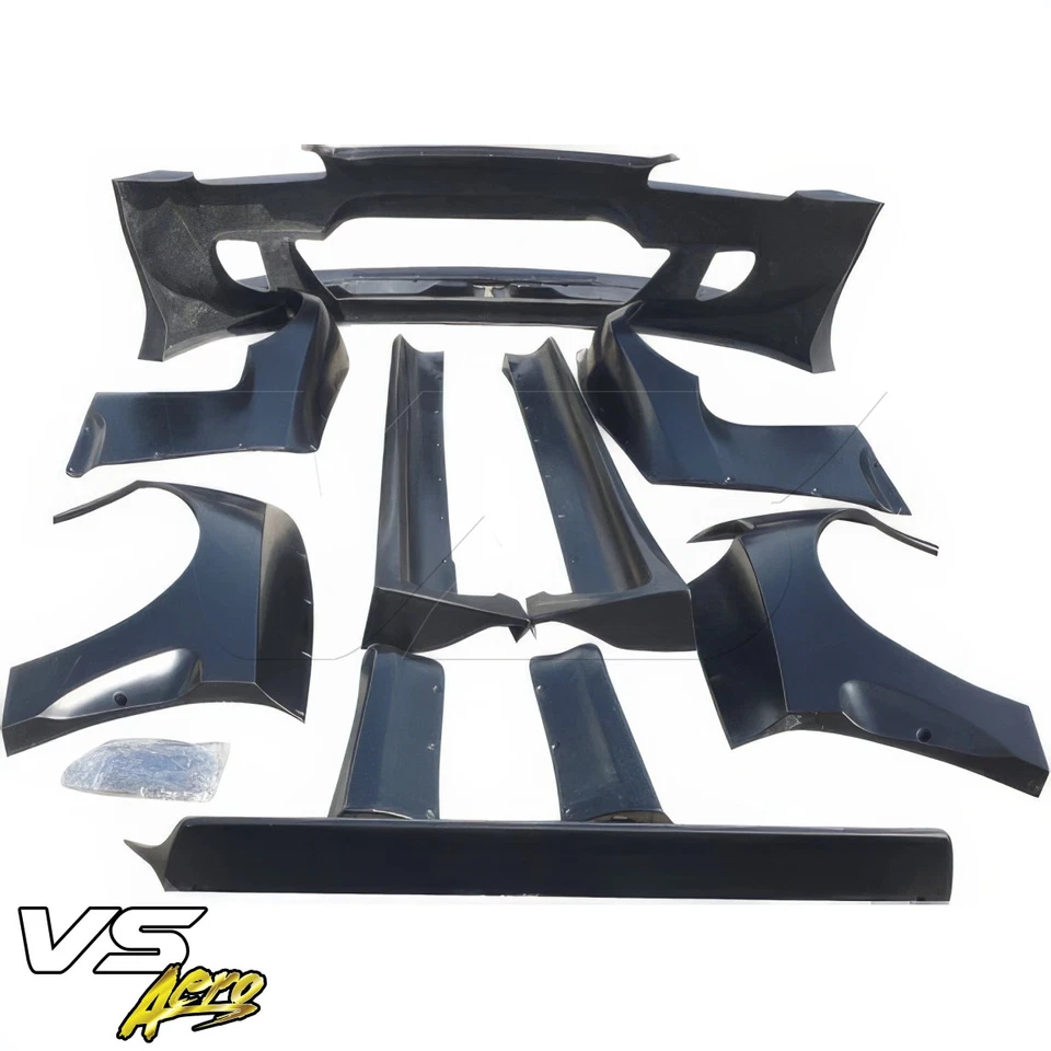 VSaero FRP TKYO Wide Body Kit w Wing AP1 for S2000 Honda 00-09 vsaeropart_10874 Foto 4 de 4