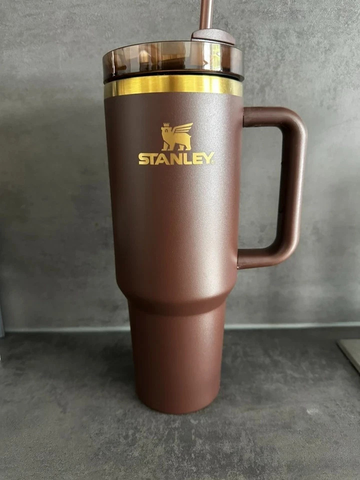 Stanley CHOCOLATE GOLD 40oz FACTORY SEALED Limited Quencher  display picture 1