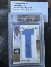 2011-12 SP Authentic - By the Letter Signatures Michael Jordan #BL-MJ /23 (AU)