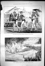 Old 1876 Walking Match Perkins Howse Lillie Bridge Captain Ahlstrom A Victorian