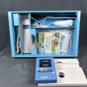 Nintendo Wii - White RVL-001 Console - Complete In Box w/ Accessories & Games