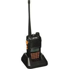 UV6R Walkie Talkie VHF UHF Falshlight LCD Screen Keyboard DTMF Protable FM Radio