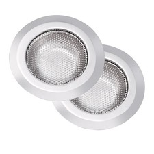 2Pcs Kitchen Sink Drain Strainer,Stainless Steel Kitchen Sink Strainer,Sink F...
