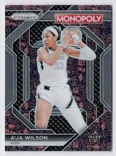 2024 Panini Prizm Monopoly A'ja Wilson #WNBA3 Variation SP LAS VEGAS ACES