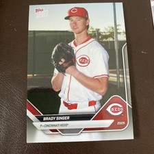 R2382 2025 Topps NOW Road To Opening Day  Brady Singer Reds