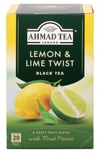 Lemon Lime Black Tea 1.4oz Ahmad Teas - 20 Tea Bags