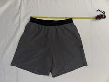 Adidas Men  s Axis Woven 6  Training/Athletic Shorts Grey; Medium; New With Tags