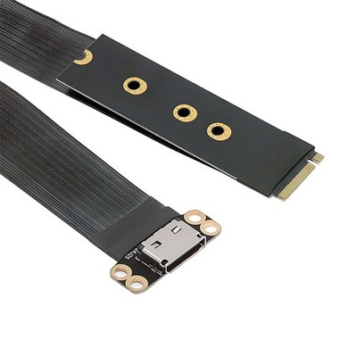 xiwai M.2 M-Key 2280 NGFF PCI-E4.0 auf Oculink SFF-8612 SFF-8611 Hostkabel 15