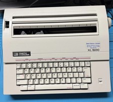 Smith Corona XL1500 Portable Electric Typewriter with Cover Tested Working thumbnail