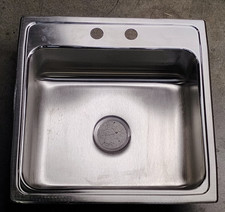 Elkay Avenue 22 in. Drop in/Undermount Single Bowl Stainless Steel Kitchen Sink