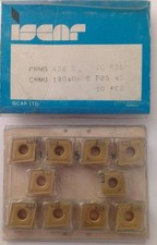 10 Pcs Iscar CNMG 432 E IC 835 Carbide Inserts Lathe Turning Mill New Gold Tools