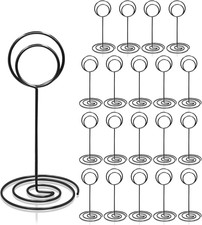 Table Number Holders 20Pcs - 3.35 Inch Place Card Holder Table Number Stands for