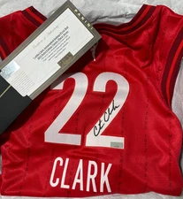 Caitlin Clark Panini Authentic Signed Jersey Indiana Fever 2024 Red Rebel auto