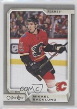 2018-19 O-Pee-Chee Silver Mikael Backlund #143 o6b