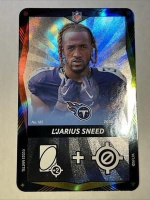 2025 Uno Elite NFL  Core #165   L'Jarius Sneed   Foil SP