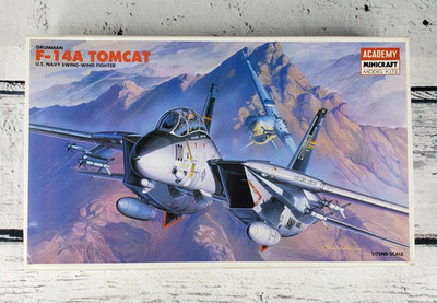 Academy Minicraft #1679 Grumman F-14A Tomcat 1:72 Scale Model Kit - New Open Box