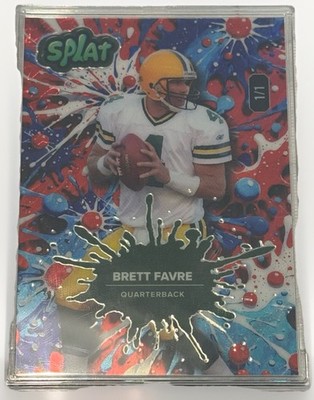 2025 Wild Card Splat Football Brett Favre 1/1 Color Splash SSP