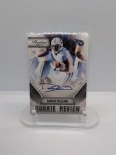Damian Williams 2011 Prestige Rookie Auto Card #8. rookie card picture
