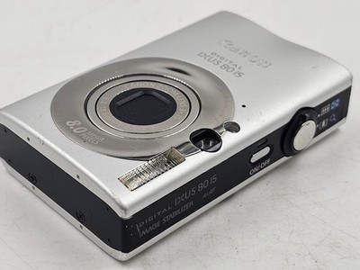 Canon IXUS 80 IS 8.0 MP Digital Camera Silver - Working | eBay UK