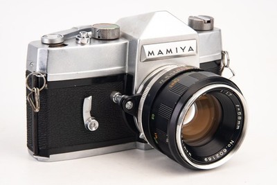 【希少】Mamiya Prismat NP + SEKOR 58mm F1.7 Mamiya Prismat NP 35mm SLR Film Camera with F.C. 58mm f/1.7 Lens