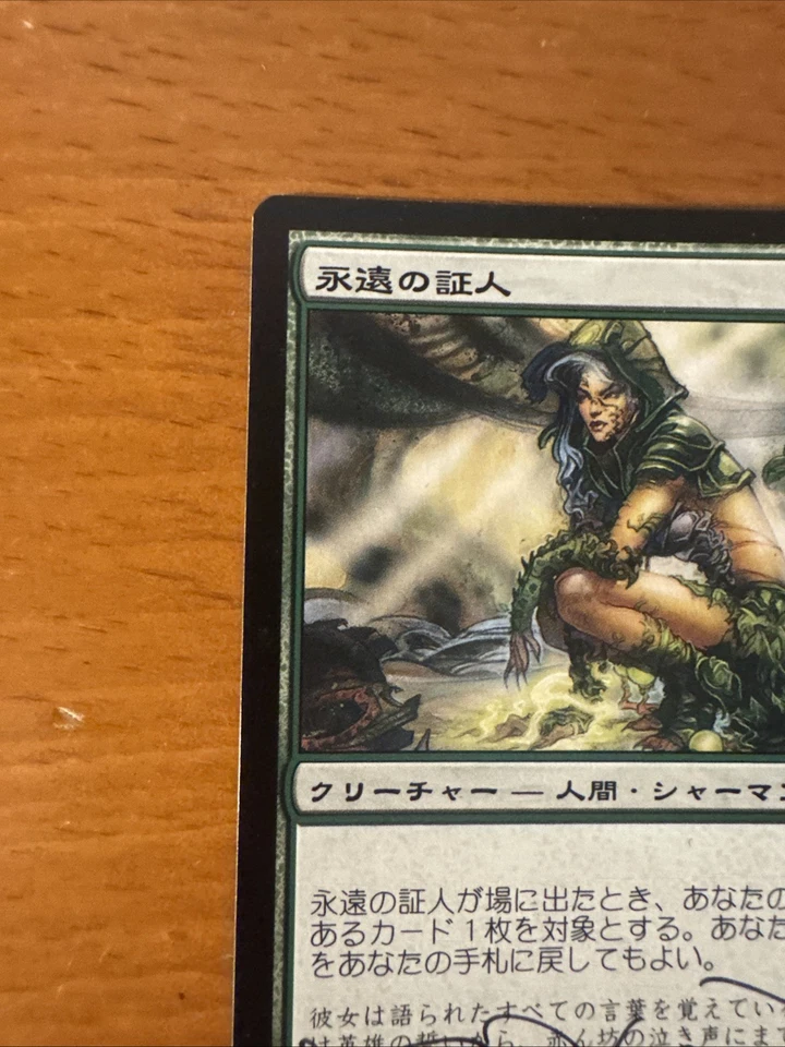 MTG 4x Artist Signed ETERNAL WITNESS Terese Nielsen Mint Fifth Dawn Japanese - Image 3 of 4