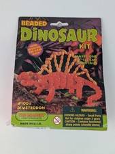 The Beadery Beaded Dinosaur Kit Craft Kit 1998 - 5004 Dimetrodon New Sealed