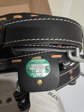 Buckingham Lineman Full Float Body Belt 2000M Size 26 Black Leather