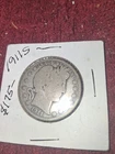 1911 s barber silver half dollar