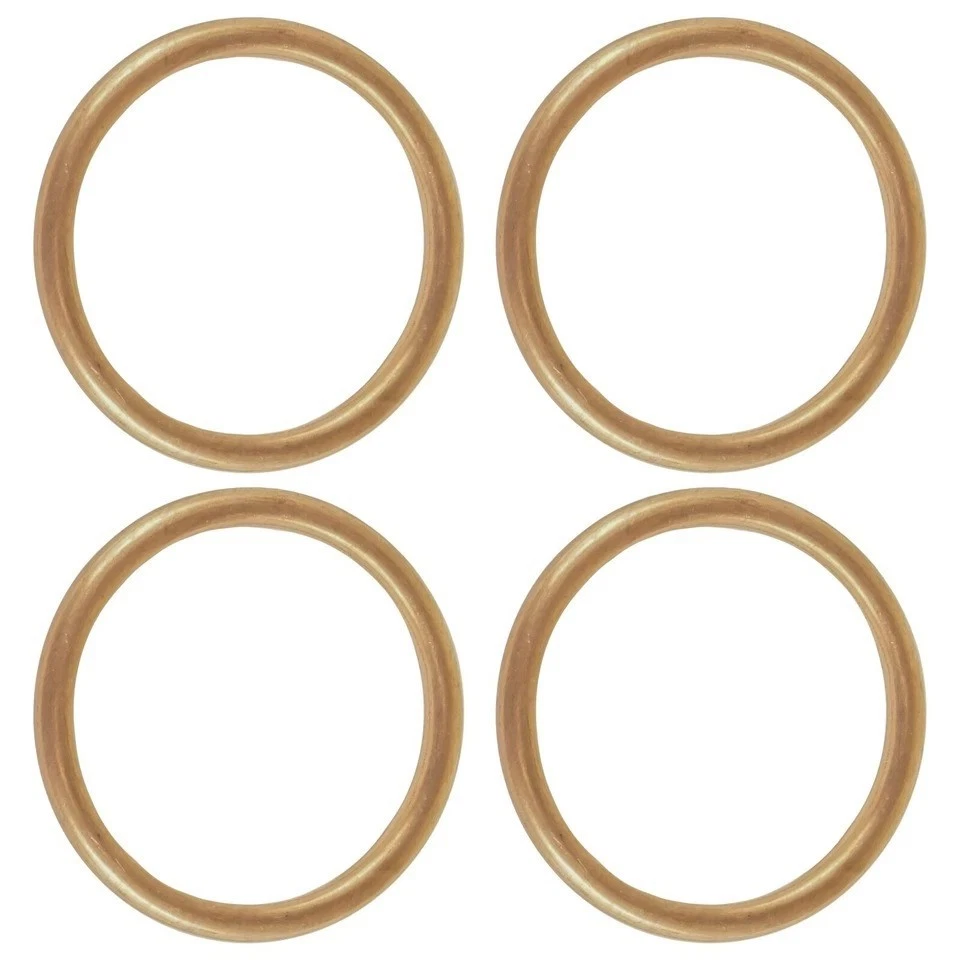 4-Pack Exhaust Pipe Gasket for Honda CBR600F CBR600F2 CBR600F3 CBR600F4 1987-06 - Image 4 of 4