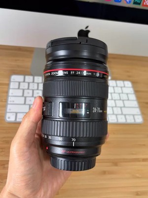 Original Canon EF 24-70mm f/2.8 L USM Zoom Lens for Canon EF Mount