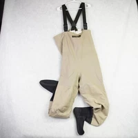 Simms GORE-TEX Chest Bib Waders Stockingfoot Breathable L-Short Beige Fishing
