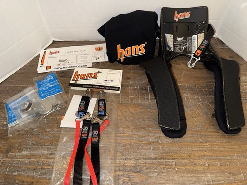 Pro Carbon Fiber Hans Device 20 Medium 20M Professional Series Extras Straps