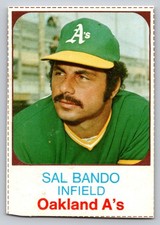 1975 Hostess - #4 Sal Bando | Oakland Athletics VG