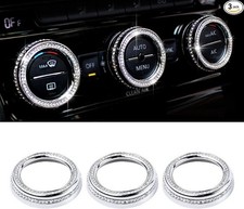 Accessories Bling Car Accessories Interior AC Knob Covers Decor Trims for Arteon