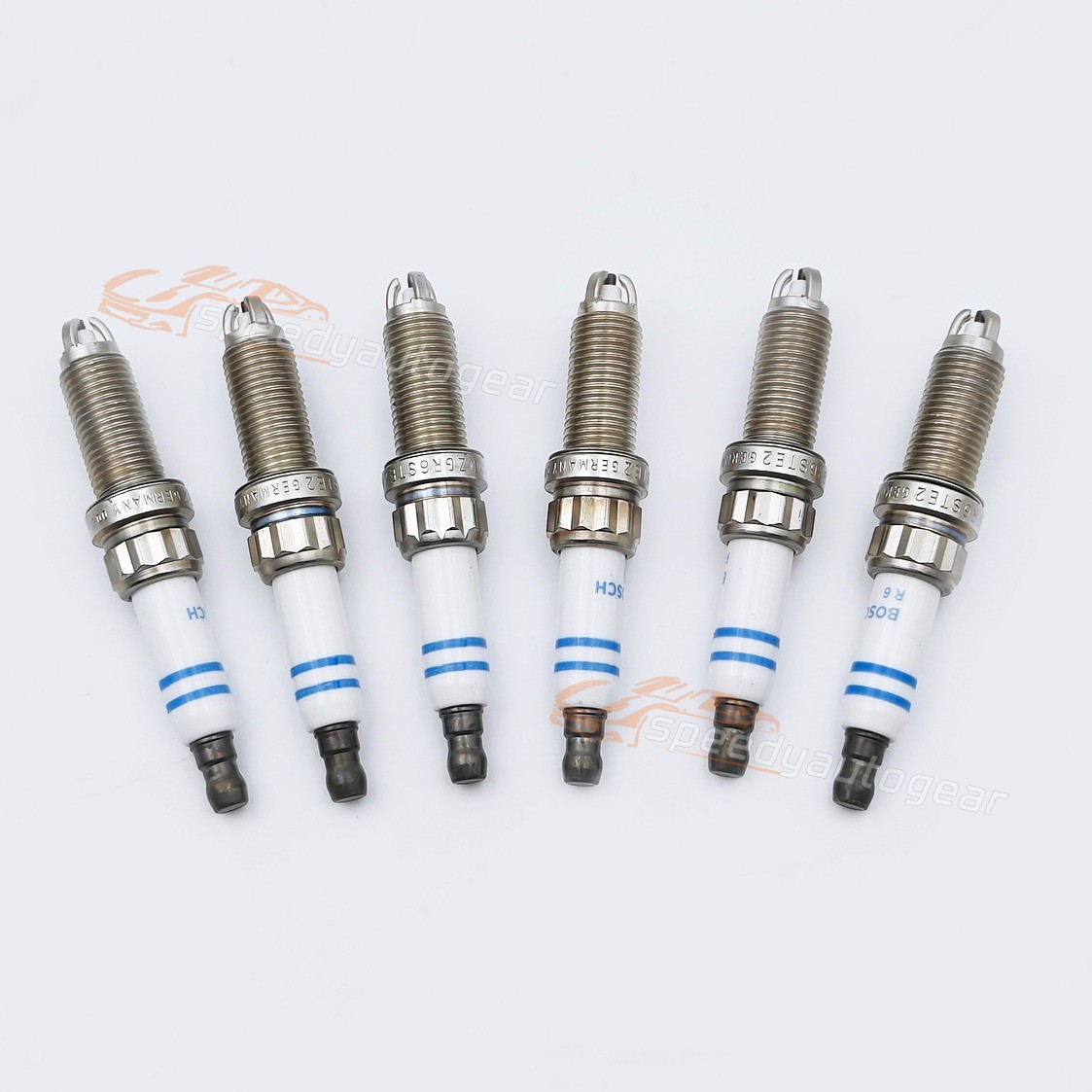 6X ZGR6STE2 Spark Plugs Fits For BMW E60 E90 E92 E93 135i 335i 535i