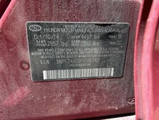 Driver Air Bag Front US Built Driver Roof Fits 15-17 SONATA 104538730