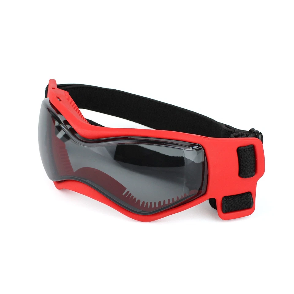 Dog Sunglasses Goggles UV Protection Windproof Snowproof Adjustable Straps Puppy - Image 2 of 4