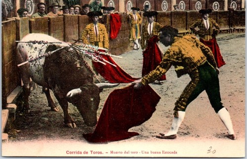 PHOTO CORRIDA A 1950's tauromachie cheval arène EUR 9,99 - FR