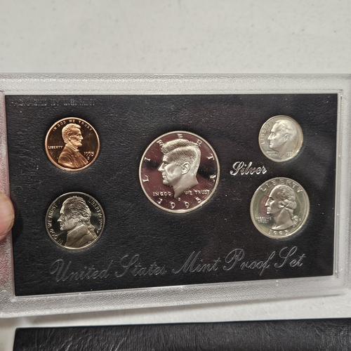 Lot of 2 Silver US Proof Sets 1995S & 1998S w/ OGP - 第 4/7 張圖片