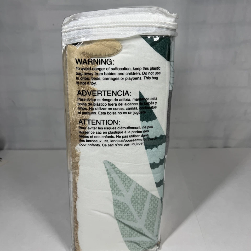 Juego de ropa de cama de 5 piezas para cuna de bebé Lambs & Ivy Jungle Friends Animal Collection Foto 4 de 4