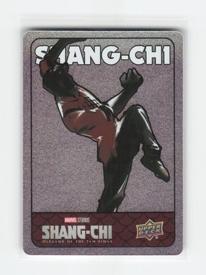 2023 Upper Deck Marvel Shang-Chi Ten Rings #SS-13 Simu Liu Spectromatic Stickers