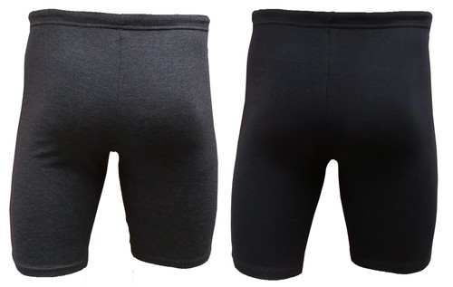 CHEX Shanghai Cotton Lycra Shorts Black Grey Girls Yoga Fitness Training Running - 第 5/17 張圖片