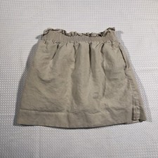 J Crew Khaki Beige Mini Skirt 2