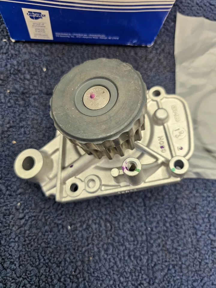 Водяной насос двигателя T1165 подходит для Honda Civic L4 1.7 2002-2005 - Изображение 3 из 4