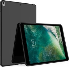 Case for iPad Pro 10.5-Inch, Lightweight Shockproof Soft Ultra Slim Cover, Black