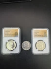 [Lot of 3] Silver 1968 & 1969 Gem Proof Kennedy & Silver 1968 Kennedy 50c