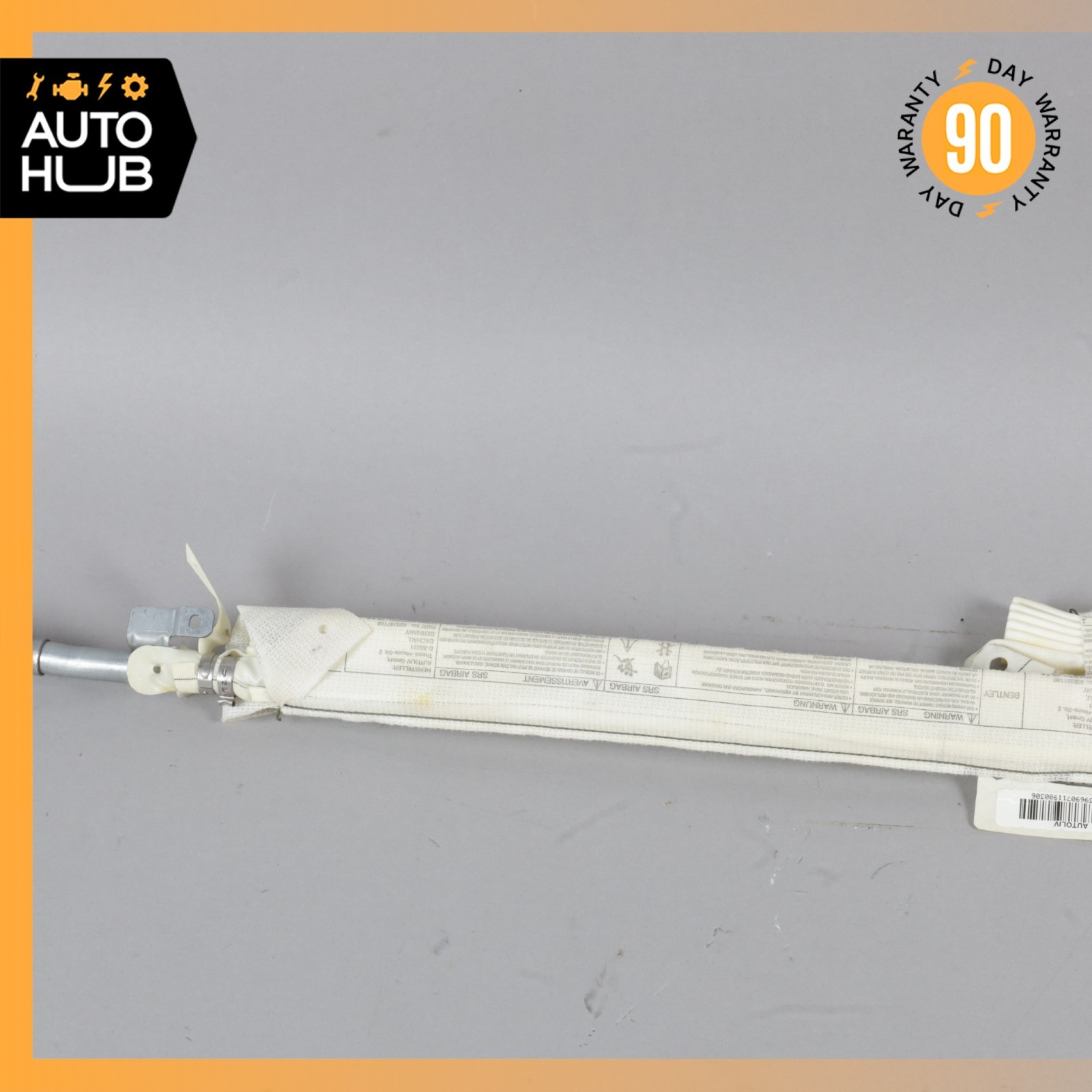 03-10 Bentley Continental GT Coupe Roof Curtain Airbag Air Bag Left Side OEM 87k