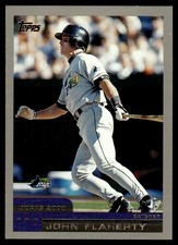 2000 Topps John Flaherty Tampa Bay Devil Rays #75